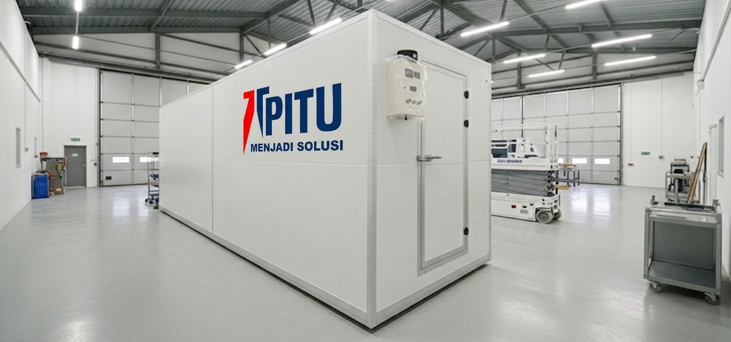 Freezer Jumbo AGRA 8–10 Ton — Cold Storage Portable PITU Teknik Surabaya